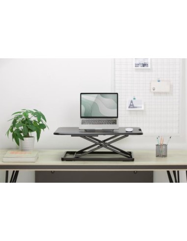 Módulo adicional ergonómico para escritorio para trabajar sentado y de pie