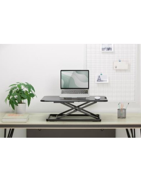 Módulo adicional ergonómico para escritorio para trabajar sentado y de pie