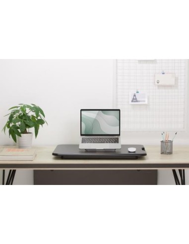 Módulo adicional ergonómico para escritorio para trabajar sentado y de pie