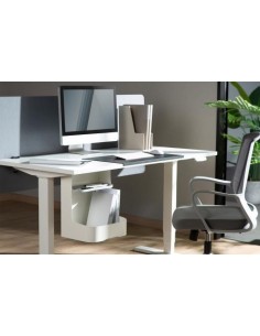 Bandeja montaje debajo del escritorio/compartimento para bolsas