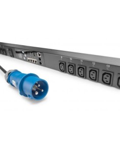 Regleta Smart PDU, vigilancia y conmutación de salidas,1 entrada 16 A, 20 salidas C13, 4 C19 2