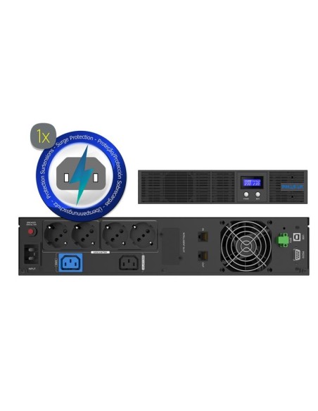 SAI Phasak PROTEKT Rack 3060VA Interactive Pure Sinewave