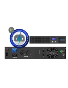 SAI Phasak PROTEKT Rack 1260VA Interactive Pure Sinewave 2