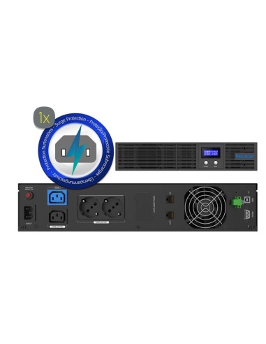 SAI Phasak PROTEKT Rack 1260VA Interactive Pure Sinewave