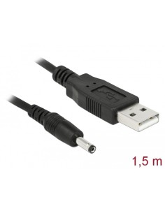 Cable DC 1.5mts USB/Jack 3.5mm x 1.35mm