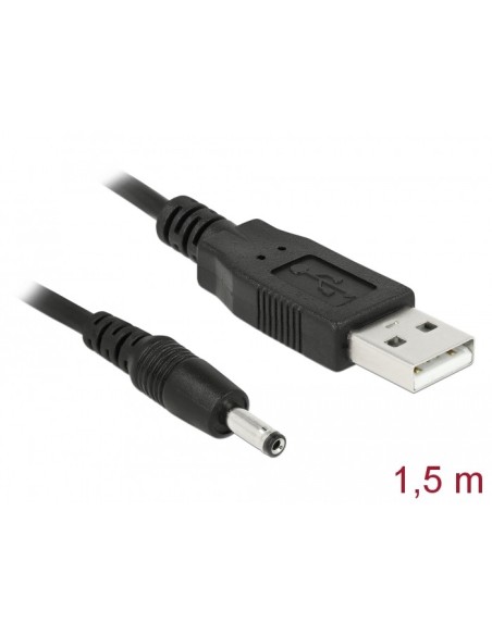 Cable DC 1.5mts USB/Jack 3.5mm x 1.35mm