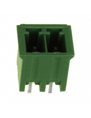 REGLETA BORNE DESMONTABLE MACHO PCB  2 CTS 3.5mm