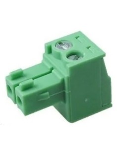 REGLETA BORNE DESMONTABLE HEMBRA AEREA 2 CTS 3.5mm