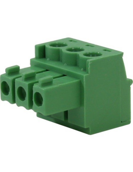 REGLETA BORNE DESMONTABLE HEMBRA AEREA 3 CTS 3.5mm