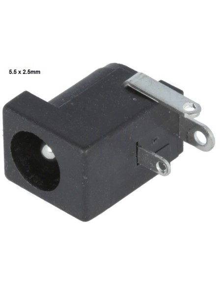 BASE DE ALIMENTCIÓN PCB 2.5mm X 5.5 mm