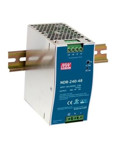 FUENTE DE CARRIL DIN 240W 24Vdc 10A PFC