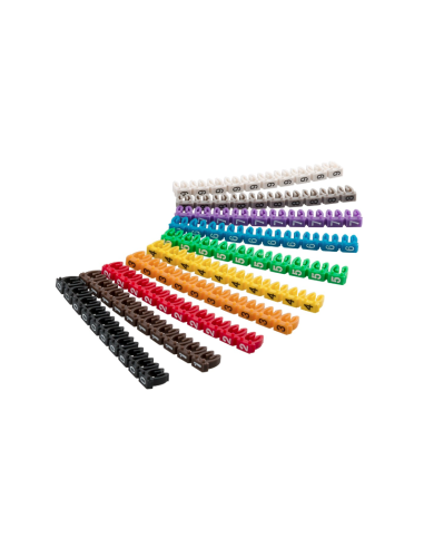 KIT MARCAJE CABLE 2.5MM 0-9