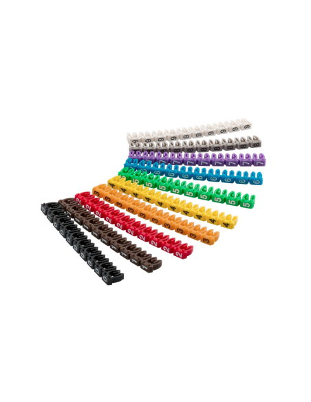 KIT MARCAJE CABLE 2.5MM 0-9