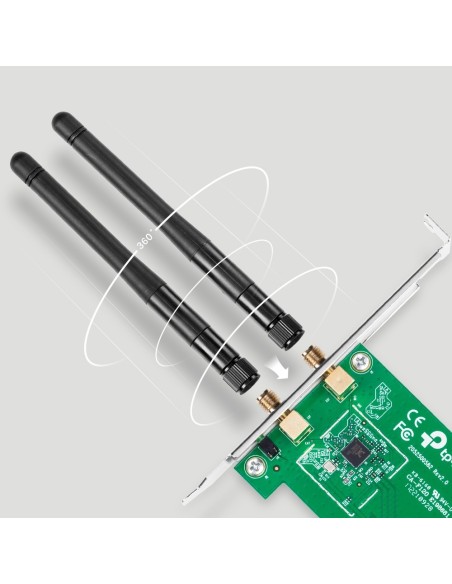 Adaptador PCI Express inalámbrico N a 300 Mbps