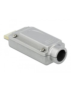 HDMI-A adaptador macho a bloque de terminales con carcasa metálica 2