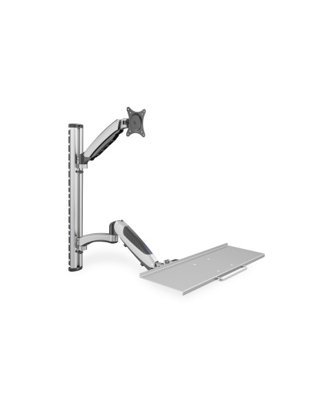 Soporte monitor y teclado LCD/LED max. 8kg, VESA 100x100