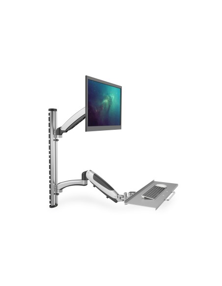 Soporte monitor y teclado LCD/LED max. 8kg, VESA 100x100