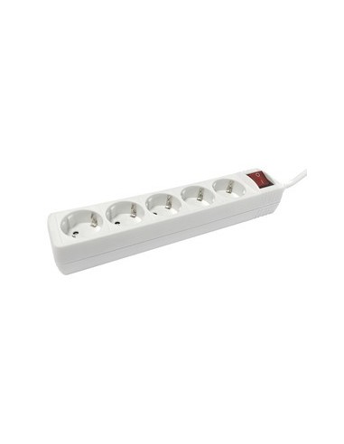 BASE 5 TOMAS C/I 5MTS 16A 250V