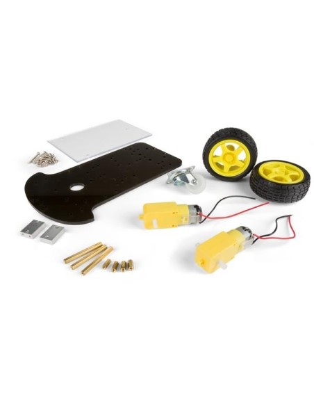 KIT CHASIS COCHE DE 2 RUEDAS & 2 MOTORES