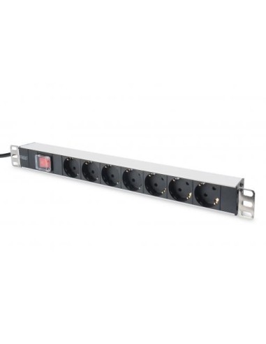 REGLETA 7X SHUCKO/INTER.19"RACK
