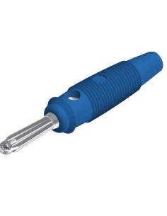 BANANA HIRSCHMAN MACHO 4MM 16A 60V AZUL