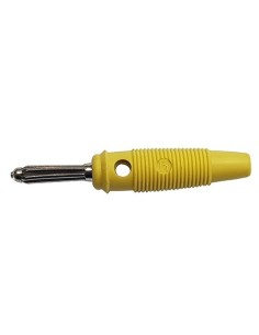 BANANA HIRSCHMAN MACHO 4MM 16A 60V AMARILLA