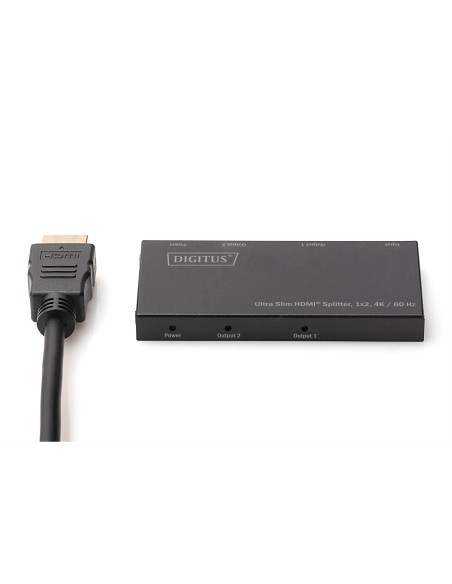 Splitter HDMI Ultra Slim, 1x2, 4K / 60 Hz