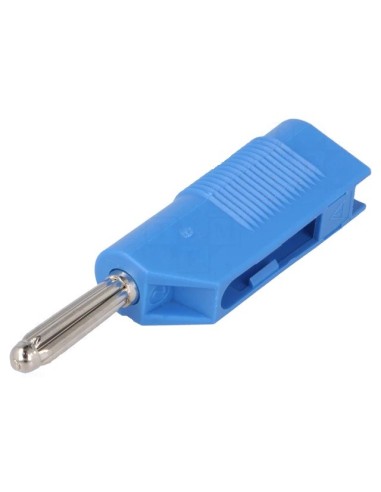 BANANA HIRSHMANN APILABLE MACHO 4MMM 30A 60V AZUL