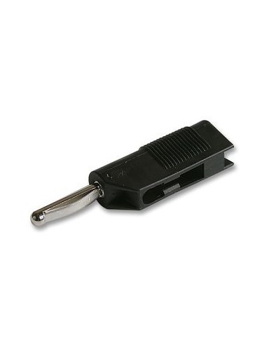 BANANA HIRSHMANN APILABLE MACHO 4MMM 30A 60V NEGRA