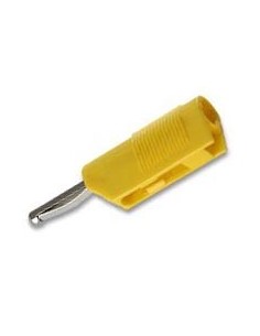 BANANA HIRSHMANN APILABLE MACHO 4MMM 30A 60V AMARILLA
