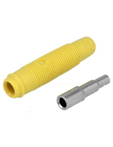 BANANA HIRSHMANN HEMBRA AEREA 4MM AMARILLA