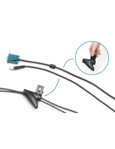 Cubre cable 5Mts negro 3cm diámetro