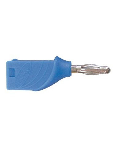 BANANA MACHO 4MM APILABLE 60V 36 A AZUL
