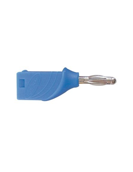 BANANA MACHO 4MM APILABLE 60V 36 A AZUL