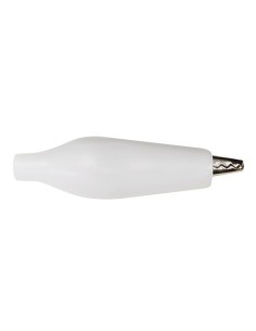 PINZA COCODRILO AISLADO 27mm BLANCO