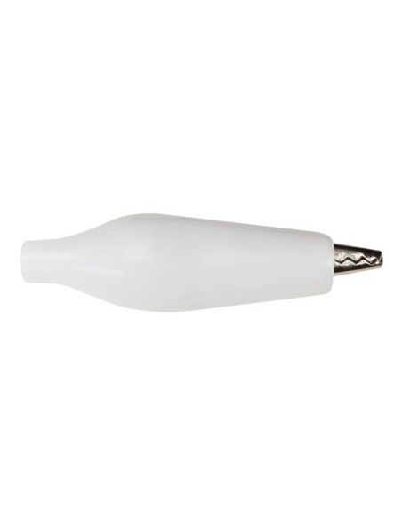 PINZA COCODRILO AISLADO 27mm BLANCO