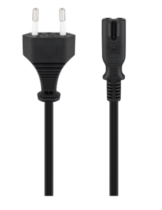 Cable alimentación 3Mts CEE 7/16 A IEC C7 2