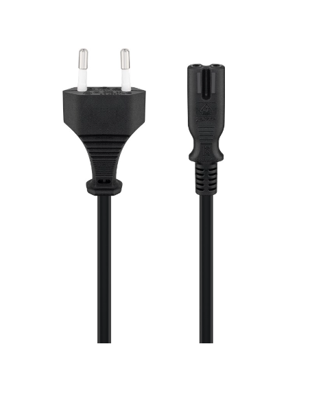 Cable alimentación 3Mts CEE 7/16 A IEC C7