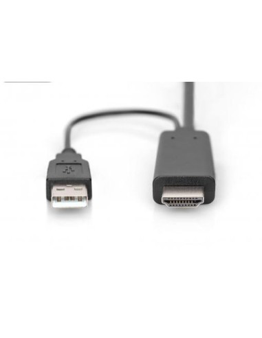 Cable adaptador 4K HDMI a DisplayPort 2 mts.