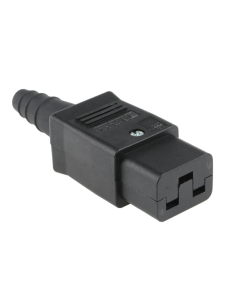 CONECTOR IEC C19 HEMBRA AEREO