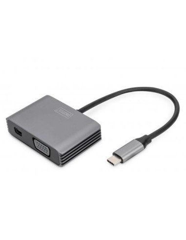 Adaptador gráfico USB Type-C™ 4K 2 en 1 Mini DisplayPort + VGA