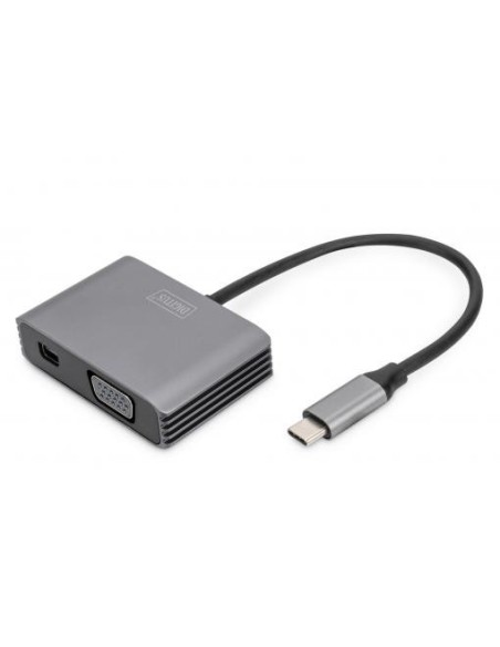 Adaptador gráfico USB Type-C™ 4K 2 en 1 Mini DisplayPort + VGA