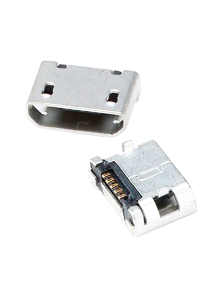 CONECTOR MICRO USB B DE 5P PARA CIRCUITO IMPRESO
