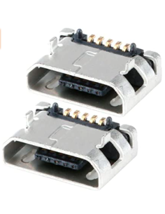 CONECTOR MICRO USB B DE 5P PARA CIRCUITO IMPRESO