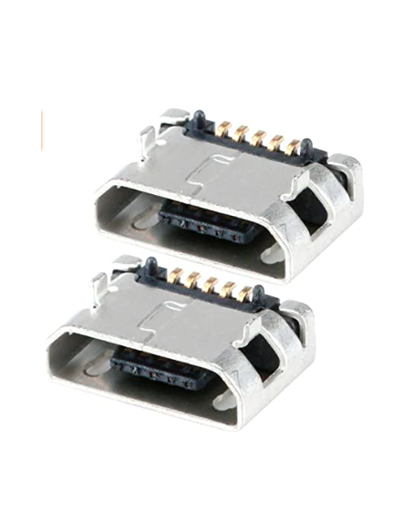 CONECTOR MICRO USB B DE 5P PARA CIRCUITO IMPRESO