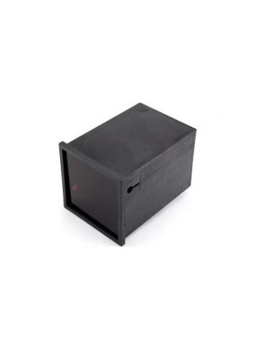 CAJA PLASTICO CONECTABLE NEGRA 70x96x96 mm.
