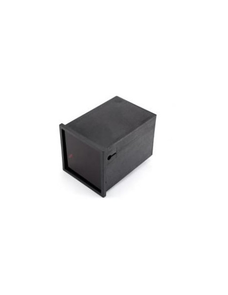 CAJA PLASTICO CONECTABLE NEGRA 70x96x96 mm.