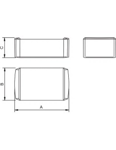 CAJA RETEX SERIE 103 EN ABS 190X115X71.5mm 2