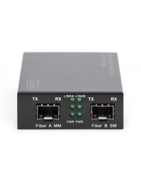 Convertidor de medios SFP Gigabit multimodo/monomodo