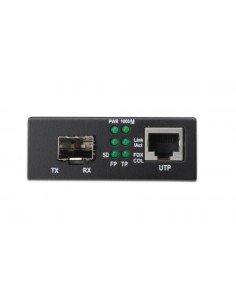 Convertidor de medios DIGITUS Gigabit RJ45 / SFP 2